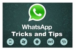 Top 5 Best & Awesome WhatsApp Tips & Tricks | Free Download Buzz | Softwares, Tools, Application | Scoop.it