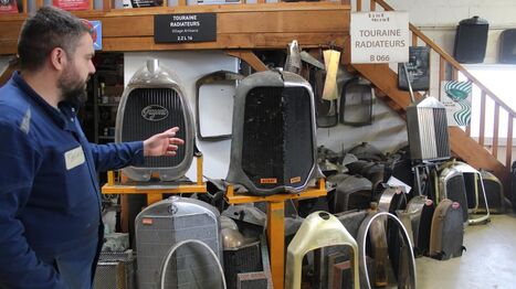 "Je suis fier de la faire rouler encore cent ans" : &agrave; Loches, Maxime Vaugelade pr&eacute;serve le patrimoine automobile avec un savoir-faire unique | Revue de presse &eacute;conomique du Sud Touraine | Scoop.it