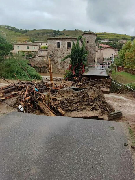 Inondations d'octobre 2024 : rétablir la liaison entre le Pilat et la vallée du Rhône érigée en priorité | Regards croisés sur la transition écologique | Scoop.it