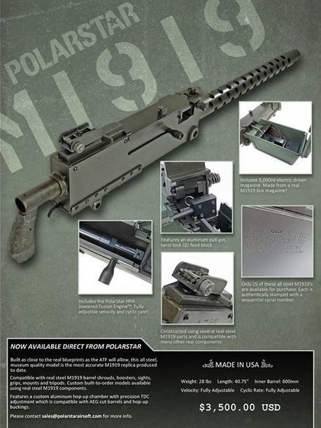 THE 1919 is NOW AVAILABLE! - Timeline Photos - PolarStar Airsoft | Thumpy's 3D House of Airsoft™ @ Scoop.it | Scoop.it