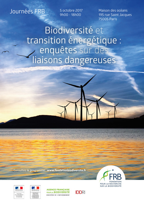 Journée FRB 2017 - Biodiversité et transition énergétique : enquêtes sur des liaisons dangereuses - Médiaterre | Biodiversité | Scoop.it
