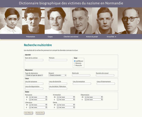 Un dictionnaire biographique des victimes du nazisme en Normandie | La Bibliothèque de l'École nationale des chartes-PSL vous accompagne dans la préparation aux concours | Scoop.it