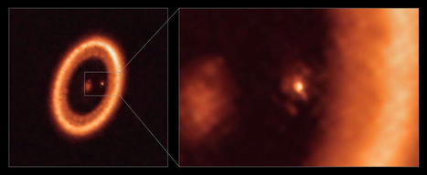 Incredible! Astronomers see a Moon-Forming Disk Around a Newly Forming Planet | Amazing Science | Scoop.it
