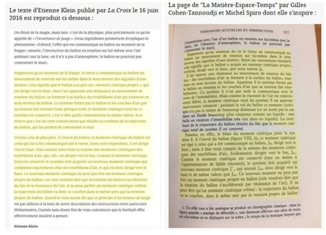 Le plagiat d'Étienne Klein : un autre exemple du silence institutionnel | EntomoScience | Scoop.it