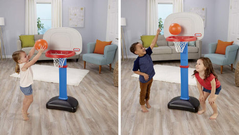 little tikes totsports easy score basketball set