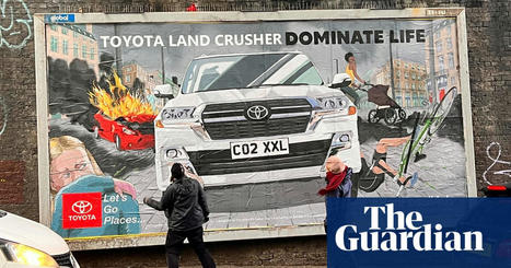 Spoof billboard ads take aim at BMW and Toyota over ‘going green’ claims | Environment | The Guardian | IB Business Management | Scoop.it