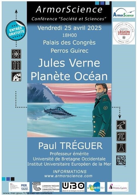 Entrée gratuite : Jules Verne Planète Océan par Paul Tréguer | Jules Verne News | Scoop.it