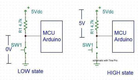 Understanding the Pull-up/Pull-down Resistors With Arduino: 6 Steps | tecno4 | Scoop.it