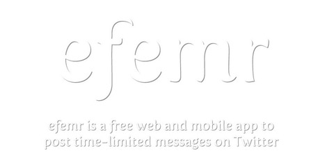 Protect your e-reputation and your privacy better with efemr | Ressources FLE | Scoop.it