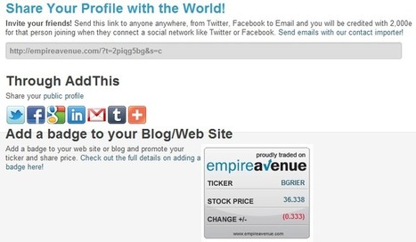 Scaled Rewards That Would Grow Empire Avenue | Latest Social Media News | Scoop.it