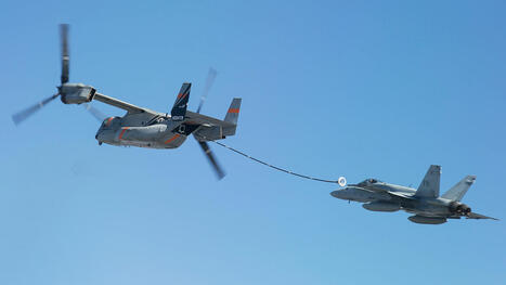 Marine MV-22 Ospreys Won't Get Tanker Capability To Refuel F-35Bs Anytime Soon | DEFENSE NEWS | Scoop.it