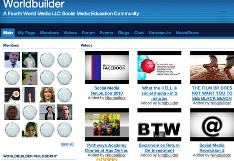 Worldbuilder - A Fourth World Media LLC Social Media Education Community | Digital Delights for Learners | Scoop.it