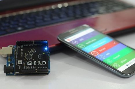 1Sheeld Arduino Shield Leverages Your Android Smartphone Hardware | Raspberry Pi | Scoop.it