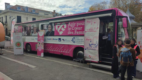 Risques cardiovasculaires, gyn&eacute;cologiques&nbsp;: le bus du C&oelig;ur des Femmes fait &eacute;tape &agrave; Romans-sur-Is&egrave;re - ICI | Collectif sant&eacute; Auvergne-Rh&ocirc;ne-Alpes | Scoop.it