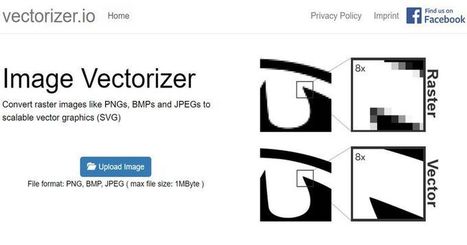 Image Vectorizer: convierte online imágenes JPG, BMP y PNG a gráficos SVG | TIC & Educación | Scoop.it