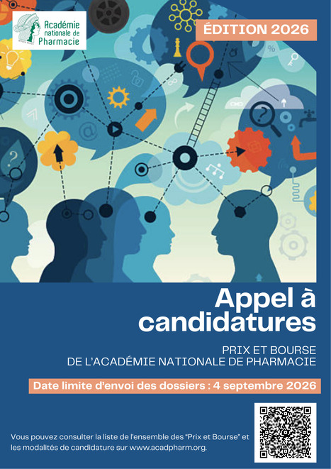 L&rsquo;Acad&eacute;mie nationale de Pharmacie lance le coup d&rsquo;envoi de sa campagne de Prix et Bourse | Life Sciences Universit&eacute; Paris-Saclay | Scoop.it