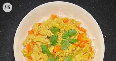 Ryppylimetinlehdell&auml; ja curryjauheella maustettu kananjauhelihakastike | HS.fi | 1Uutiset - Lukemisen t&auml;hden | Scoop.it