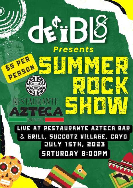 Decibls Summer Rock Show | Cayo Scoop!  The Ecology of Cayo Culture | Scoop.it