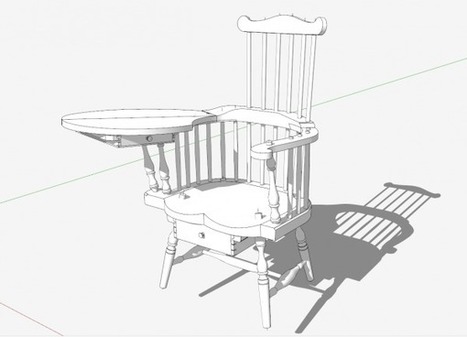 Sculpturing a Windsor Seat - In SketchUp | SketchUp | Scoop.it