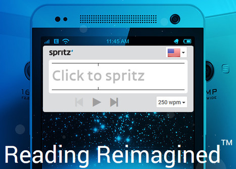 Spritz - An Amazing Reading Tool | Eclectic Technology | Scoop.it