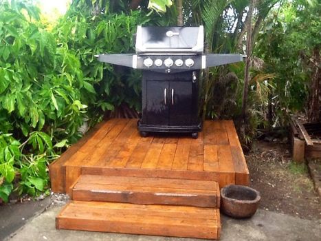 BBQ Platform Made Out Of Pallets | 1001 Pallets ideas ! | Scoop.it