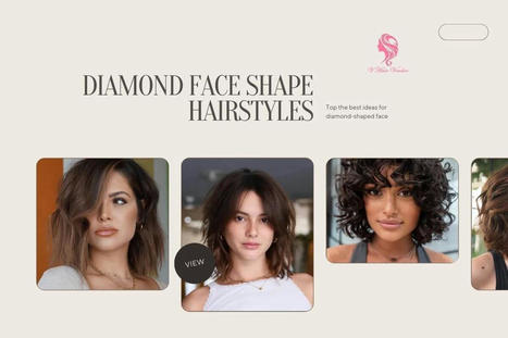 Top 10 best diamond face shape hairstyle | Vin Hair Vendor | Scoop.it