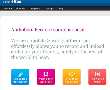 Audioboo | Aplicaciones y Herramientas . Software de Dise&ntilde;o | Scoop.it