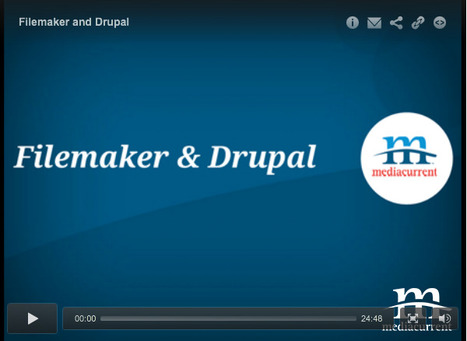 Webinar: Filemaker and Drupal | Mediacurrent Blog Post | Learning Claris FileMaker | Scoop.it