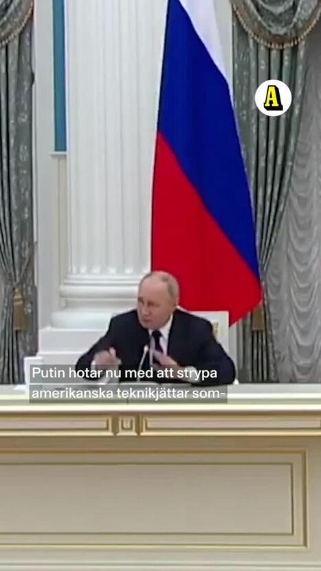 Efter Trumps utspel – Putin vill strypa teknikjättarna | 1Uutiset - Lukemisen tähden | Scoop.it