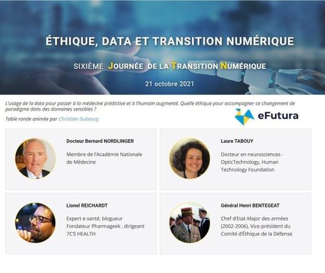 6&egrave;me Journ&eacute;e de la Transition Num&eacute;rique organis&eacute;e par eFutura le 21 octobre 2021 - table ronde intitul&eacute;e "�� �� �&eacute;������ �� ������� &agrave; �'������ �������&eacute;." #hcsmeufr... | BEST OF PHARMAGEEK | Scoop.it