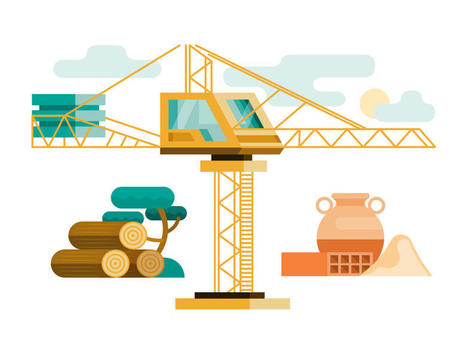 Renewable materials for the building sector [infographic] | Constructing a Sustainable Future | Scoop.it