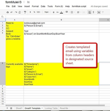 FormMule - automate email responses and more in a school environment - Archive of Script tutorial | iGeneration - Humane Use of Technology in an AI world (Pedagogy & Digital Innovation) | Scoop.it