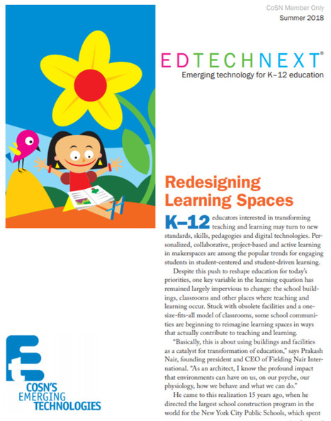 Redesigning Learning Spaces - report from #CoSN  | iGeneration - 21st Century Education (Pedagogy & Digital Innovation) | Scoop.it