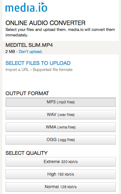 Convert Any Video File Into MP3, WAV, Ogg, WMA and More with Media.io | TIC & Educación | Scoop.it