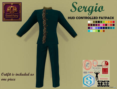 Sergio Outfit Fatpack March 2026 Group Gift by Good Fairy | Teleport Hub - Second Life Freebies | Second Life Freebies | Scoop.it
