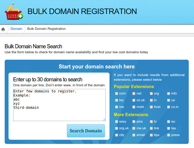 Bulk Domain Registration Free Domain Availabil Images, Photos, Reviews