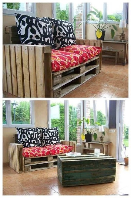 Raw Pallet Sofa | 1001 Pallets ideas ! | Scoop.it