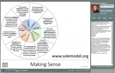 How to Engage and Support Students Online: EDEN Webinar 27th April 2020 &ndash; | Soup for thought | Scoop.it