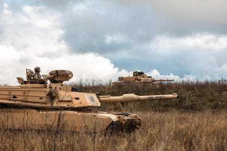 Les chars Abrams de la Task Force Saber sont arrivés à Tapa, en Estonie | DEFENSE NEWS | Scoop.it