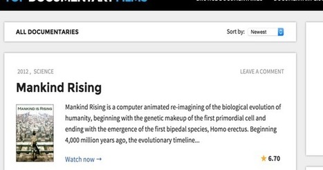 3 Good Sources for Educational Documentaries | Information and digital literacy in education via the digital path | Scoop.it