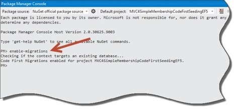 Seed Users and Roles with MVC 4, SimpleMembershipProvider, SimpleRoleProvider, Entity Framework 5 CodeFirst, and Custom User Properties | React & Web Development | Scoop.it