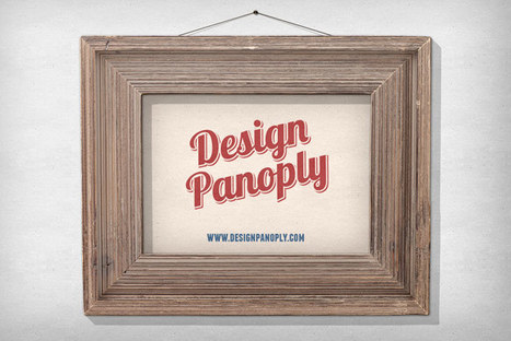 Realistic Vintage Poster Print in a Picture Frame | Photoshop Photo Effects Journal | Scoop.it