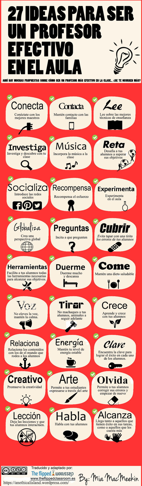 27 ideas para ser un profesor efectivo en el aula | Todoele - Ense&ntilde;anza y aprendizaje del espa&ntilde;ol | Scoop.it