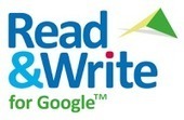 Read & Write for Google - Now Available in French | iGeneration - 21st Century Education (Pedagogy & Digital Innovation) | Scoop.it