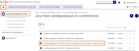 Enrichir ses pratiques avec &Eacute;l&eacute;a : sc&eacute;nariser, collaborer, innover - J. P&eacute;da. MONGAZON 10-11-25 | Veille &eacute;ducative et p&eacute;dagogique - Mongazon | Scoop.it