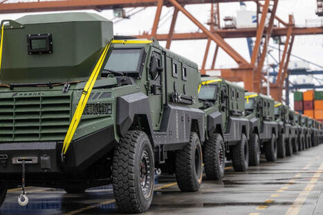 Canada sends another batch of mine-proof vehicles to Ukraine | DEFENSE NEWS | Scoop.it