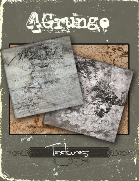 300+ Free Grunge Textures - Web Design Blog &ndash; DesignM.ag | photoshop ressources | Scoop.it