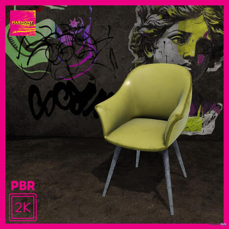 Plastic Green Armchair April 2026 Group Gift by [HARMONY] | Teleport Hub - Second Life Freebies | Second Life Freebies | Scoop.it