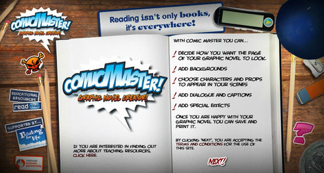 Comic Master - graphic novel creator | TECNOLOGÍA_aal66 | Scoop.it