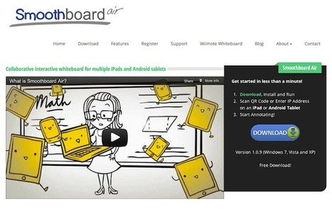 Smoothboard Air is a collaborative whiteboard for iPads and Android tablets | Latest Social Media News | Scoop.it